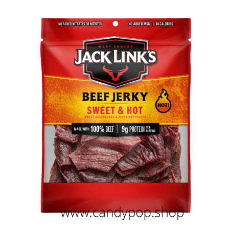 Beef Jerky  Sweet & Hot 25g