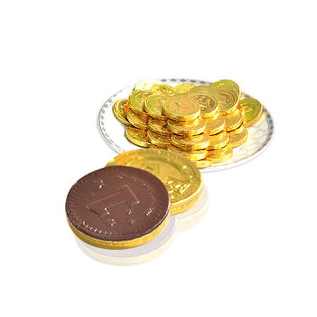Moneda de chocolate