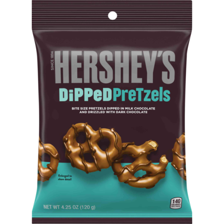 Hershey Dipped Pretzel Milk 120g