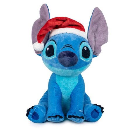 Peluche Stitch Sonido Noel 26cm