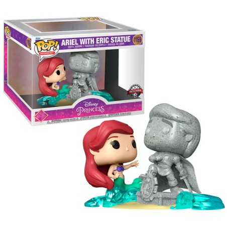 Funko POP! Sirenita Ariel with Eric Statue