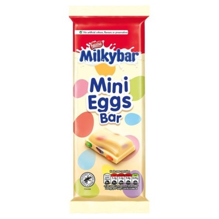 Milkybar Mini Eggs Bloc 90g (UK)