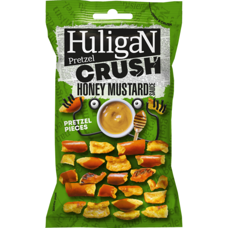 Huligan Pretzel Crush Honey Mustard 65g