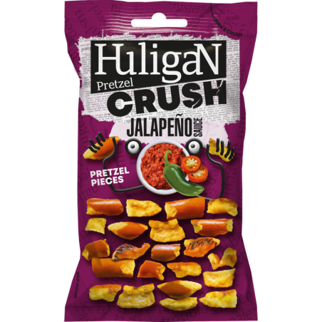 Huligan Pretzel Crush Jalapeño 65g