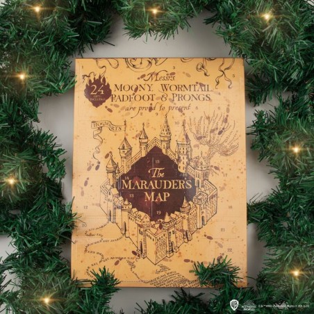 Calendario de Adviento Mapa del Merodeador Harry Potter