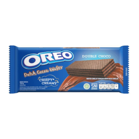 Oreo Dutch Cocoa Wafer Double Choco 140g