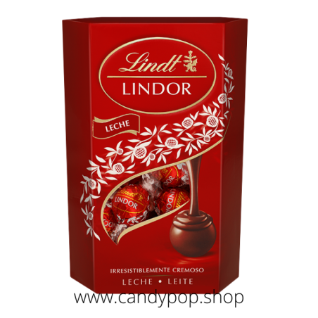 Lindt Cornet Lindor Leche 200g