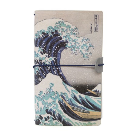 Cuaderno De Viaje Hokusai La Gran Ola de Kanagawa