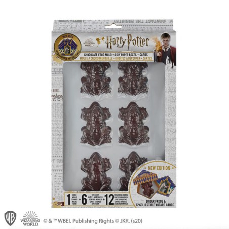 Molde Ranas de Chocolate Harry Potter New Edition