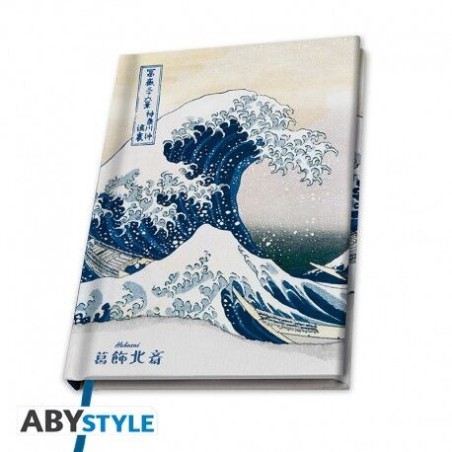 Cuaderno A5 La Ola Hokusai