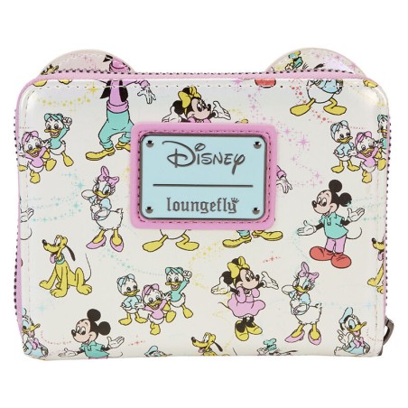 Cartera Loungefly con Cremallera Mickey y Amigos