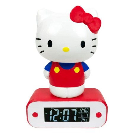 Hello Kitty Despertador con Lux 17cm