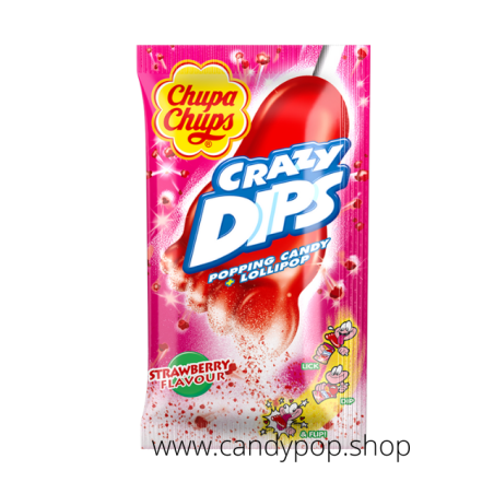 Chupa Chups Crazy Dips Poping Candy