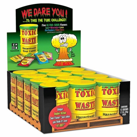 Toxic Waste Sour Candy (Caja12uds)