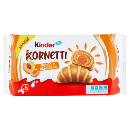 Kinder Kornetti Albaricoque y Melocotón