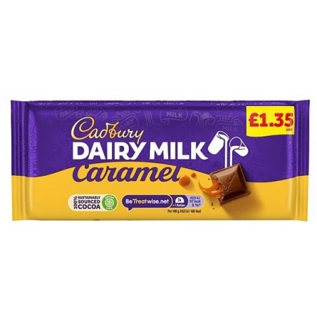 Cadbury Dairy Milk Caramel 120g