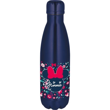 Botella Metálica Minnie Mouse Flores 780ml