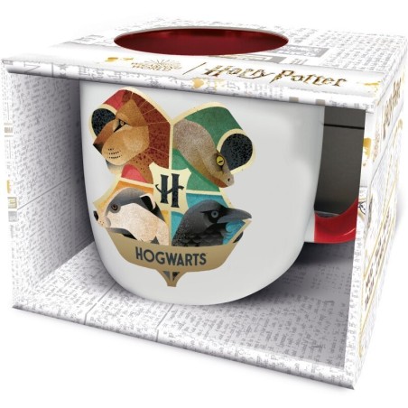 Taza Elite Casas Hogwarts 380ml