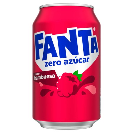 Fanta Zero Frambuesa 33cl