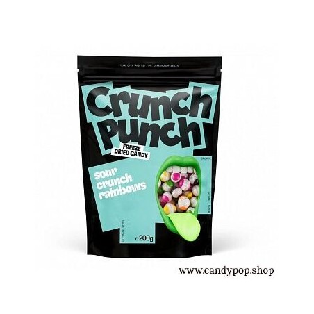 Crunch Punch Sour Crunch Rainbows 200g (Liofilizadas)