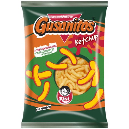 Risi Gusanitos Ketchup 35g