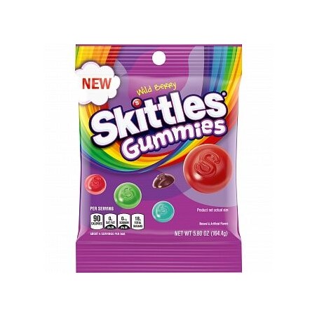 Skittles Gummies Wil Berry 164g