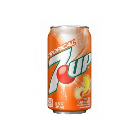 7 Up Tropical 355ml (USA)