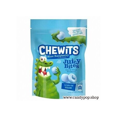 Chewits Blue Raspberry Juicy Bites 115g