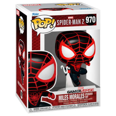 Funko POP! Miles Morales Upgrade Suit Spiderman 2