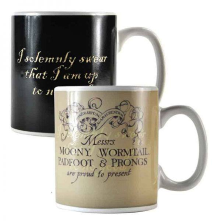 Taza Sensitiva al Calor Harry Potter Mapa del Merodeador