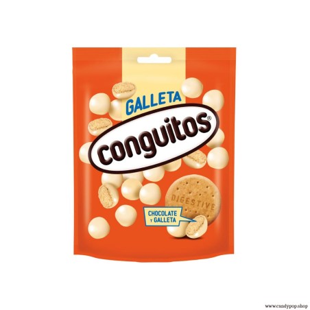 Conguitos Galletas Blanco 120g