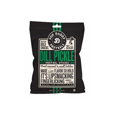 Pop Daddy Dill Pickle Pretzel Stick 85g