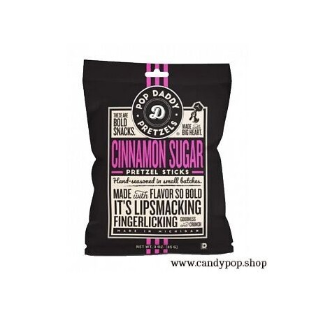 Pop Daddy Cinnamon Sugar Pretzel Stick 85g