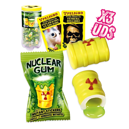 Fini Nuclear Gum Super Ácido x3