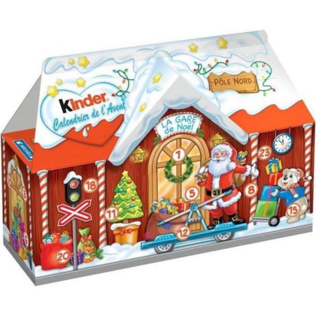 Kinder Calendario Adviento Taller Papá Noel 234g