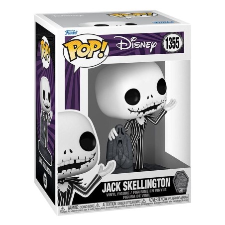 Funko POP! Jack with Gravestone Pesadilla Antes de Navidad