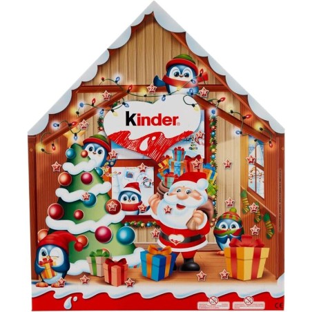 Kinder Calendario Adviento Cabaña 184g