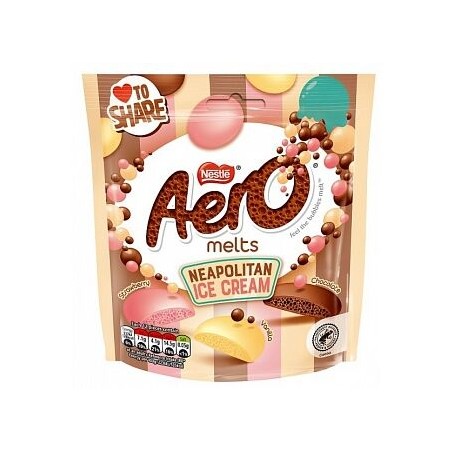 Aero Melts Helado Napolitano 86g