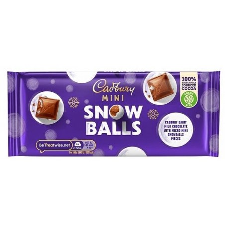 Cadbury Dairy Milk Snowballs 110g