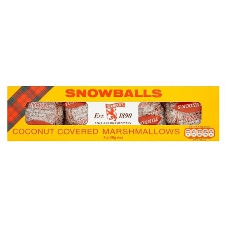 Tunnock Snowballs Pack4