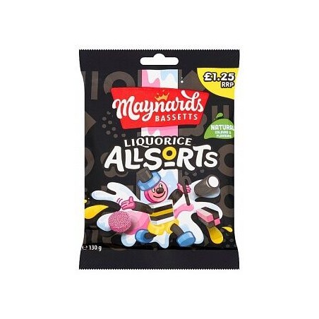 Maynards Liquorice Allsorts 165g