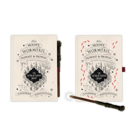 Cuaderno Mapa del Merodeador Tinta Invisible Harry Potter