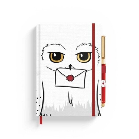 Cuaderno Premium A5 Hedwig con Bolígrafo Harry Potter