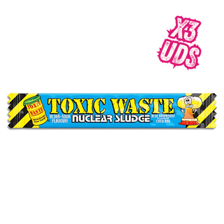 Toxic Waste Chew Frambuesa x3uds