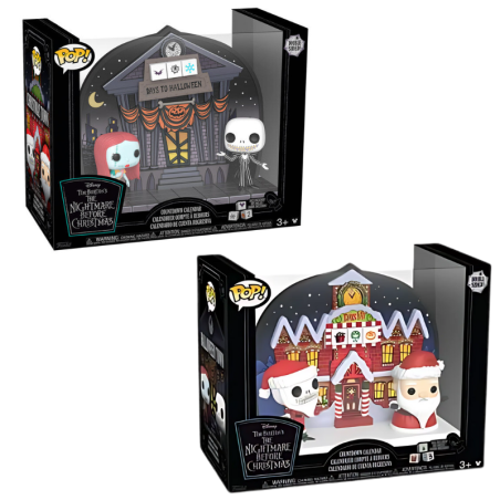 Funko POP! Countdown Calendar Dual Pesadilla Antes de Navidad