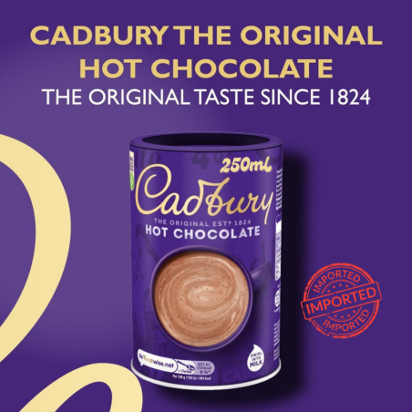 Cadbury Drinking Chocolate 250g (UK)