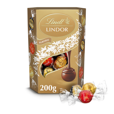 Lindt Lindor Cornet Surtido 200g