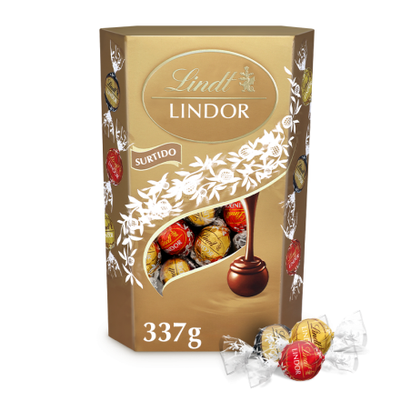 Lindt Lindor Cornet Surtido 337g