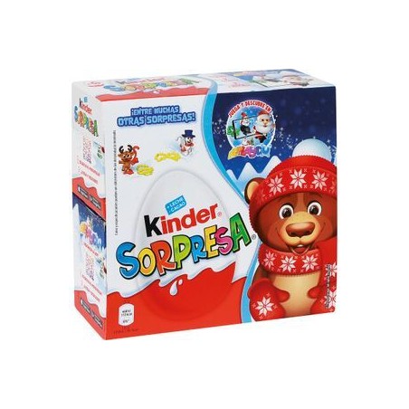 Kinder Sorpresa Navidad Pack6