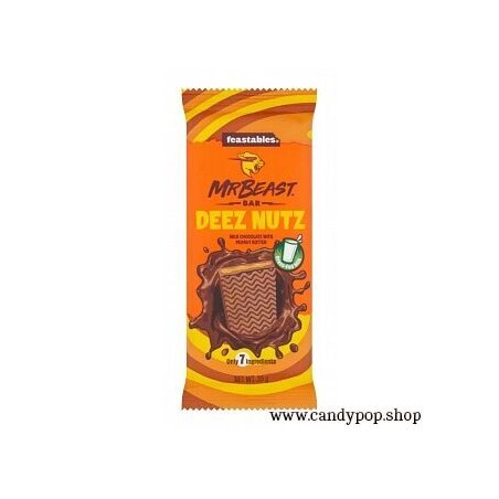 Feastables MrBeast Milk Chocolate Deez Nutz 35g